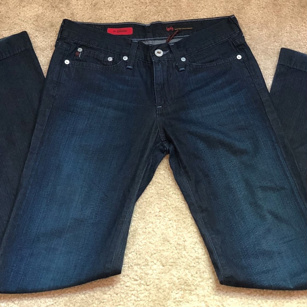 AG ADRIANO GOLDSCHMIED The Glisten Wide Leg Jeans